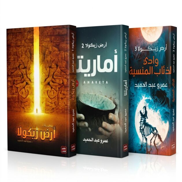 ثلاثية "أرض زيكولا" الكاملة (3 أجزاء) – للكاتب عمرو عبد الحميد