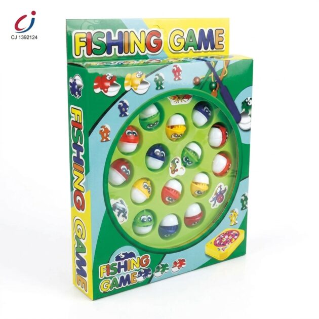 لعبة صيد الأسماك الدوارة والمغناطيسية "Fishing Game" – تحدي التركيز والصبر للأطفال!