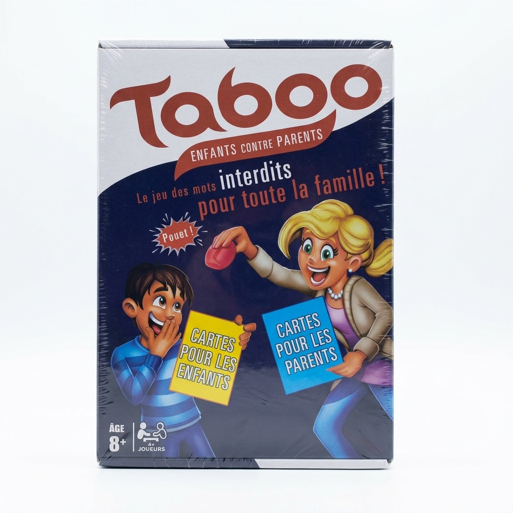 لعبة التحدي والذكاء العائلي "Taboo": نسخة الأولاد ضد الأولياء (التحدي الكبير!)